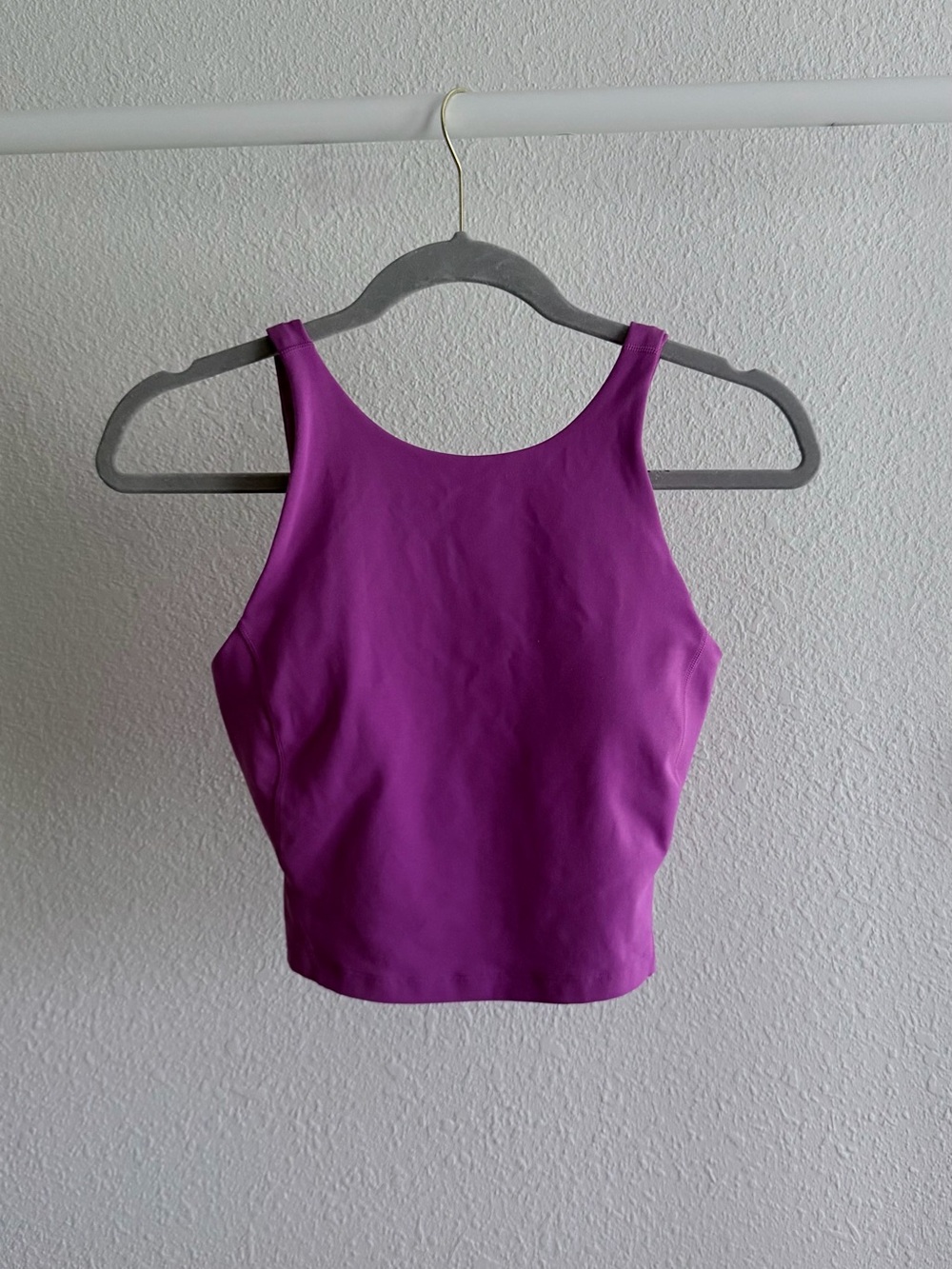 Lululemon Align High Neck Tank in Moonlit Magenta